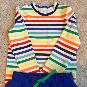 Boys Rash Guard and Swim Suit